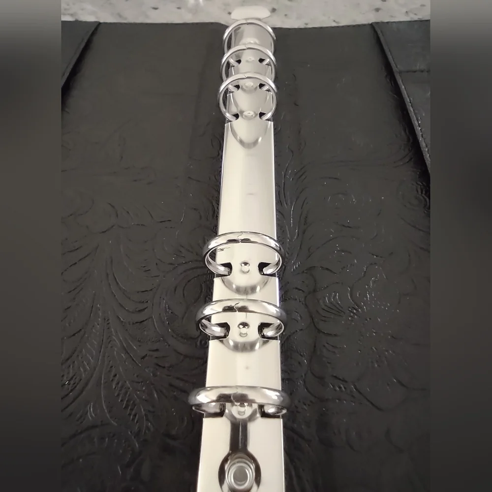 Embossed A5 Binders with Key Chain